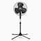 Proaira 16-inch Oscillating Pedestal Fan, 3 Speed Control, Black PF16B - alternate 1